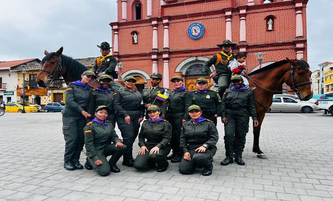 Acto simbólico al 20 de julio en Ipiales