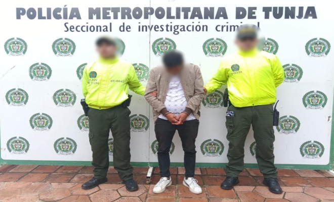Capturado actor criminal recurrente en el delito de violencia intrafamiliar