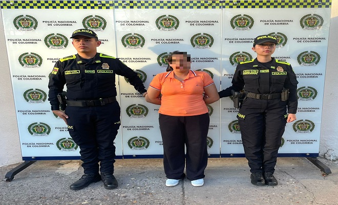 Capturada alias “Enfermera”, presunta cabecilla del Clan del Golfo en San Pablo