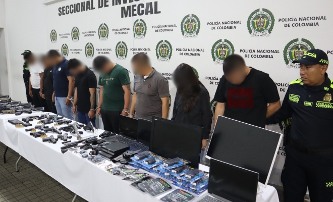 Oficina de asesorías jurídicas ocultaba armas para grupos criminales