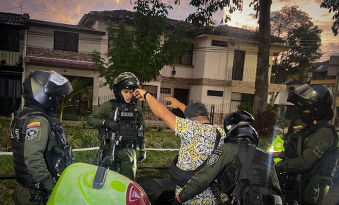 Intervención en el sector de Santa Inés