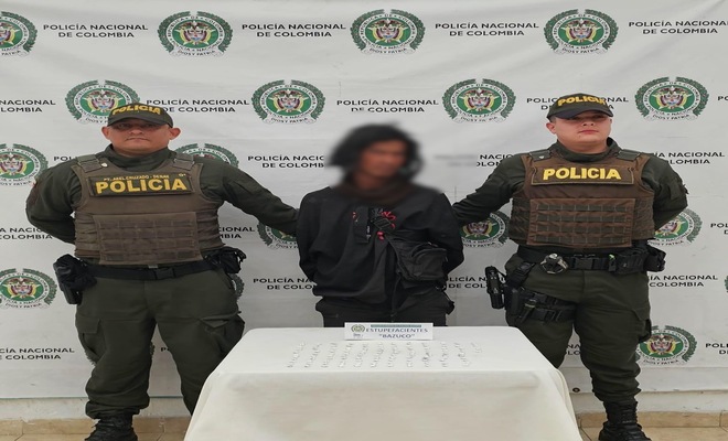 Captura por tráfico de estupefacientes 