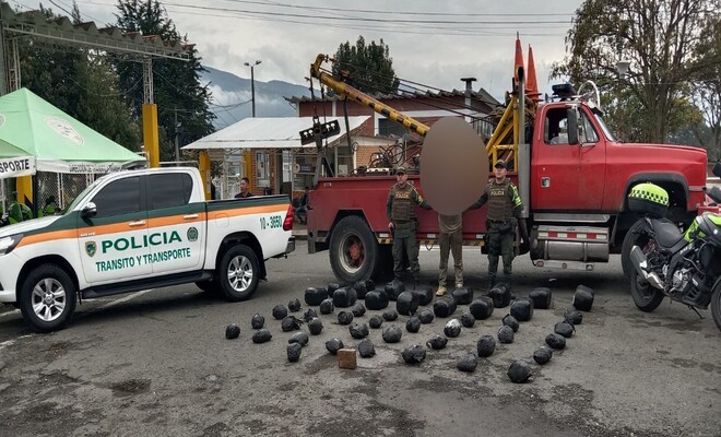 Capturado con estupefacientes 