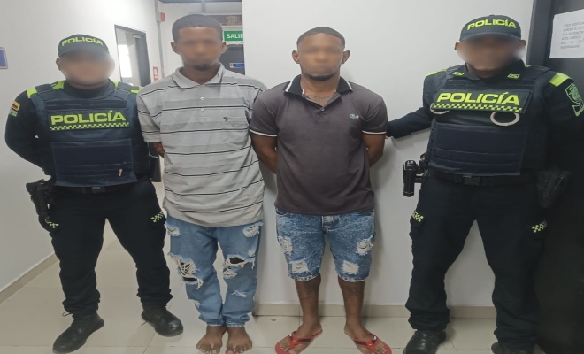 Capturados por homicidio en el barrio la Boquilla 