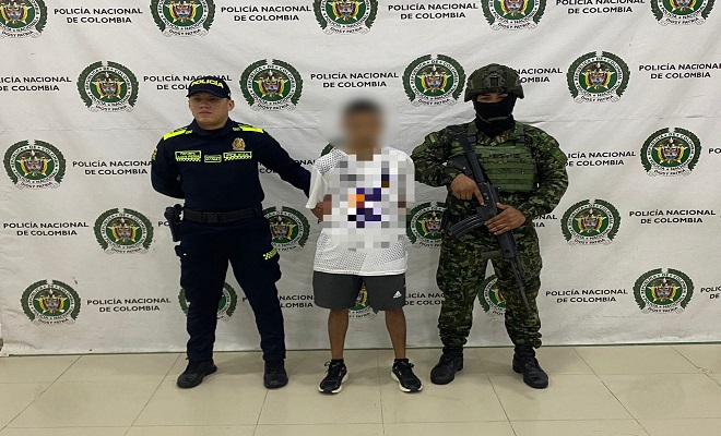 Cae alias &ldquo;Chuki&rdquo;, presunto integrante del &lsquo;Clan del Golfo&rsquo; por el delito de concierto para delinquir agravado