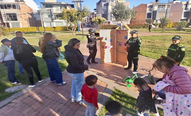 Más de 250 estudiantes de la Escuela Rafael Reyes fortalecerán las acciones comunitarias, preventivas y de acompañamiento en calles, parques y barrios.