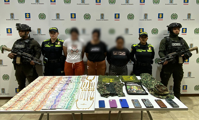 En Antioquia fue capturada alias 'Marta', presunta cabecilla financiera del Grupo Armado Organizado Residual E-36