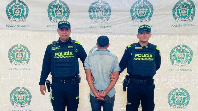 La Policía Nacional logra la captura de un hombre por el delito de hurto en Inírida