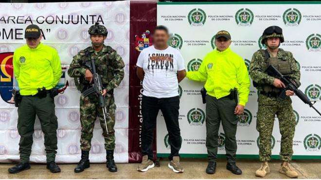 Capturado uno de los más buscados en Caquetá