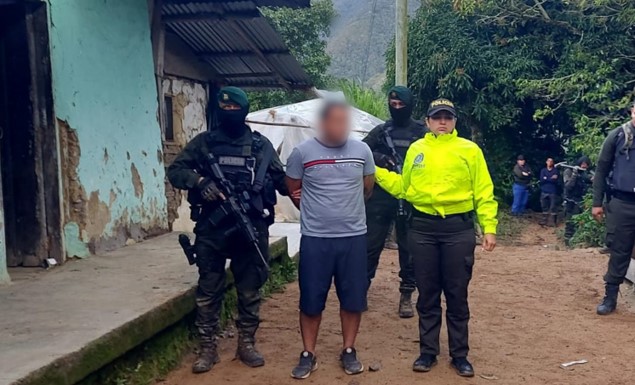 Captura alias de 'Gallina' en la vereda Los Cauchos