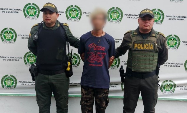 La captura de alias tasmania  por concierto para delinquir y tráfico estupefacientes