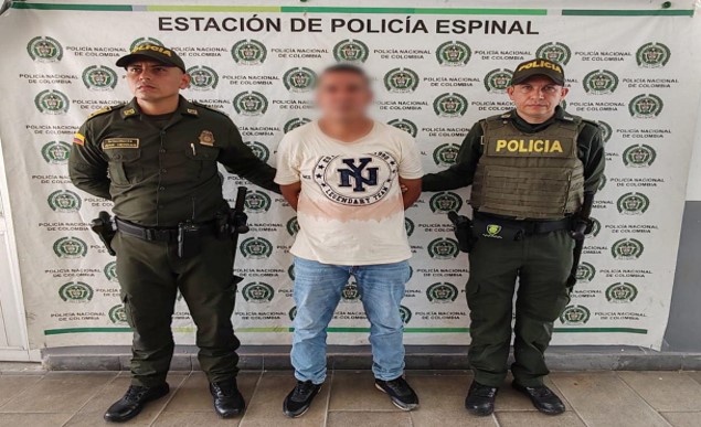 En El Espinal, la Policía de Turismo logró la captura de “Chapulín”, requerido por el delito de fuga de presos
