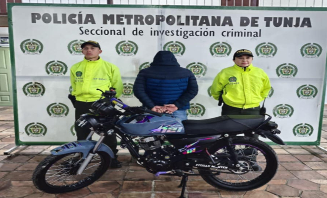 Captura hurto a motocicletas