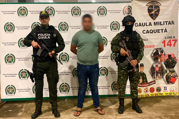 Capturado recurrente de la extorsión