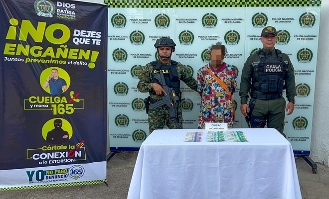 Lucha contra la extorsión en Barrancabermeja