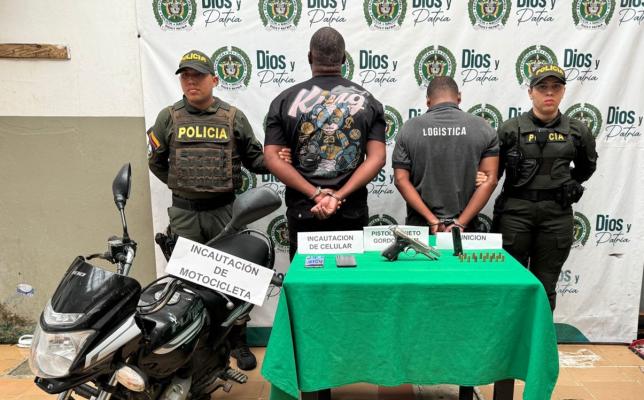Captura por homicidio y porte ilegal de armas de fuego