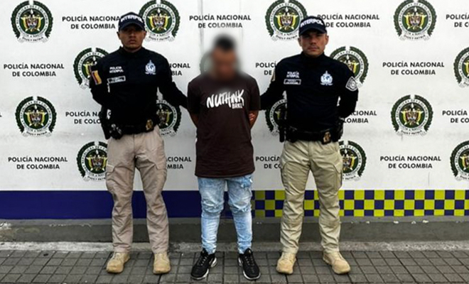La DIJIN realizó la retención por notificación roja de INTERPOL de un colombiano por su presunta participación en el homicidio de una menor de 13 años en Chile