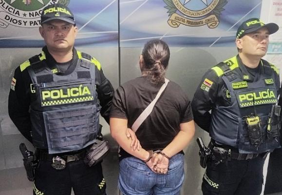 Capturada en flagrancia una ciudadana por el delito de hurto