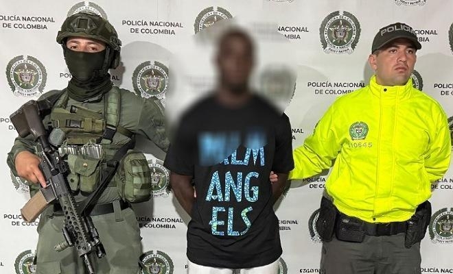 Su captura se efectuó en la vereda La Cabaña, jurisdicción del municipio de Guachené, en cumplimiento de una orden judicial