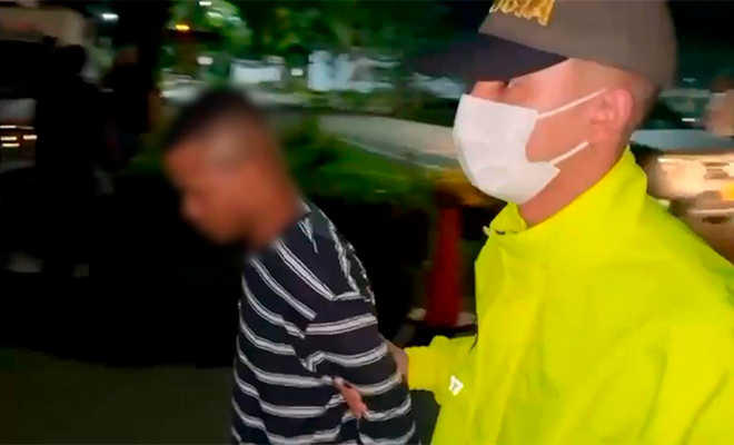 Desplazamiento de capturado