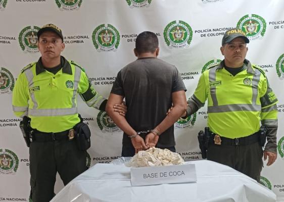 Capturado conductor de bus de servicio público que trasportaba seis mil dosis de base de cocaína