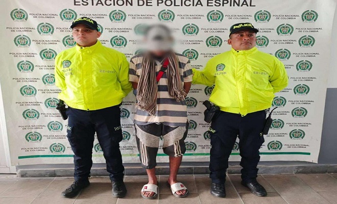 En el Espinal, SIJIN de la Policía Tolima logró la captura de un sujeto requerido por el delito de hurto agravado en concurso homogéneo y sucesivo