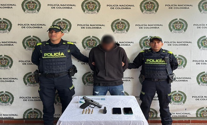 Capturado en flagrancia alias ‘yoimar’, presunto integrante del “clan del golfo”