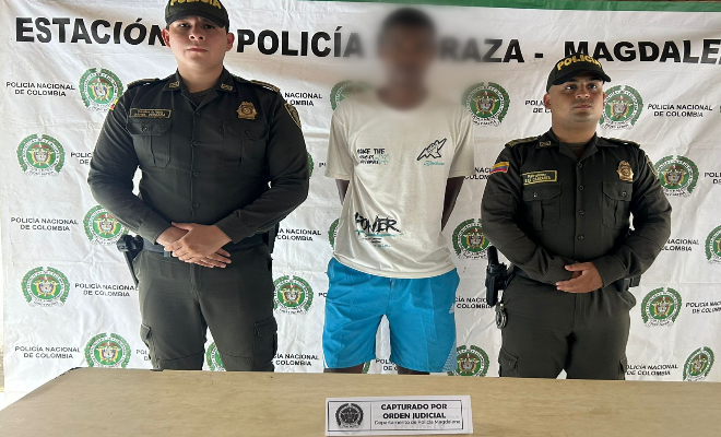 Capturado un hombre de 30a&ntilde;os en  pedraza magdalena