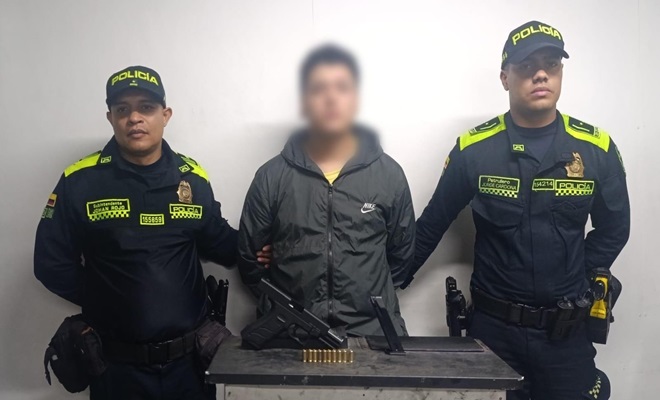 Capturado por porte ilegal