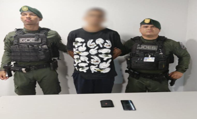 Detenido en flagrancia luego de hurtar un teléfono celular