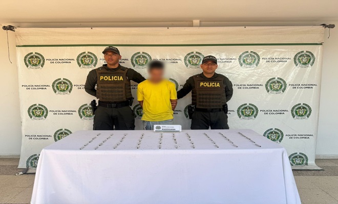 Captura por el delito de porte, fabricación, tráfico o tenencia de de estupefacientes.