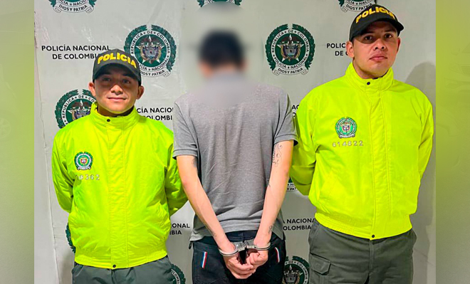 Capturado en Bucaramanga por receptación y recuperado vehículo hurtado en Bogotá