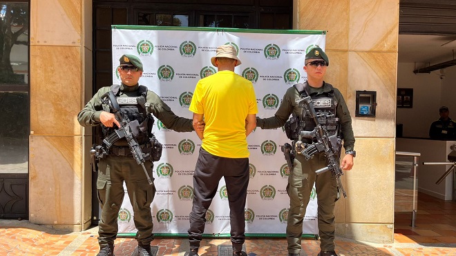 Capturado en Santander, hombre condenado a más de 43 años de prisión por secuestro extorsivo