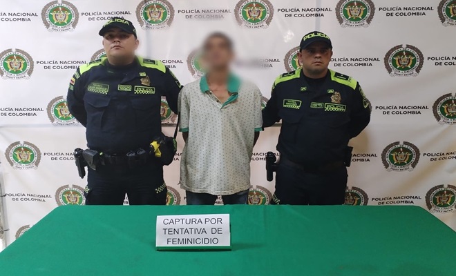 Capturado por el delito de tentativa de feminicidio