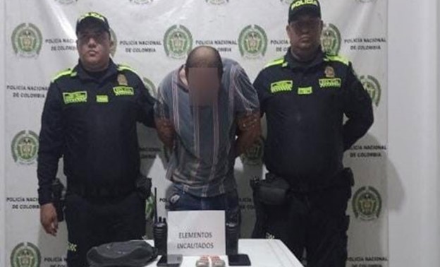 Capturado por hurto, en el Barrio Centro de El Paso, Cesar