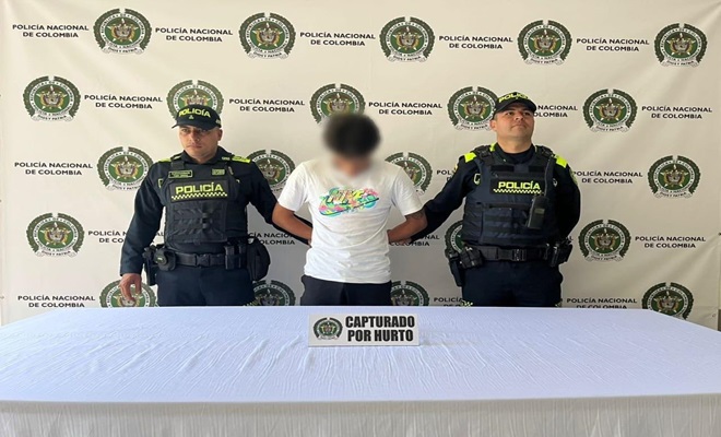 Capturado por hurto