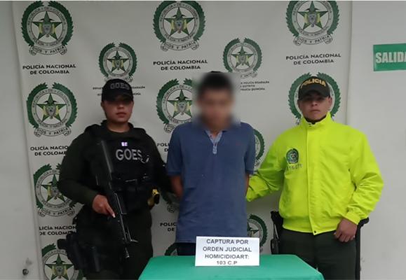 Capturado presunto responsable de homicidio en zona rural de Quinchía, Risaralda