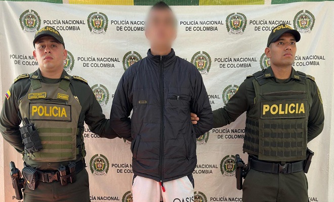 Sujeto vinculado al tráfico de estupefacientes y porte ilegal de arma cae en Palermo