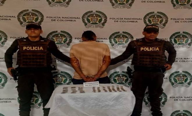 Capturado sujeto en San Martín por presunto tráfico de estupefacientes