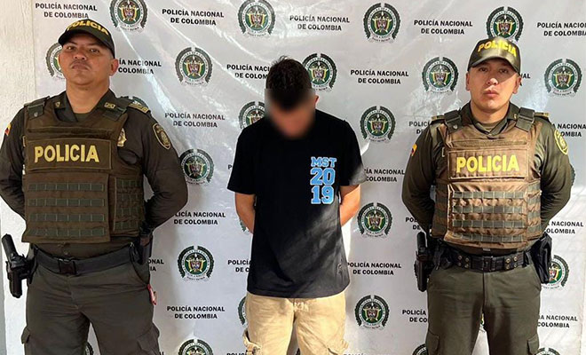 Capturado sujeto por lesiones personales