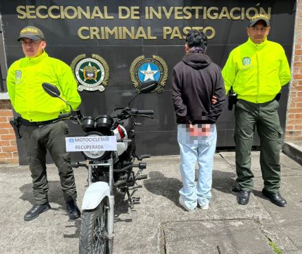 , detuvieron a un individuo por receptación y recuperaron 