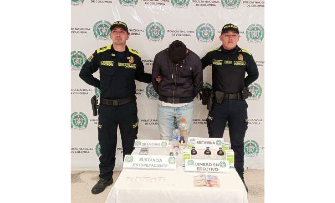 captura en flagrancia de una persona por el delito de tráfico, fabricación o porte de estupefacientes en San Juan de Pasto