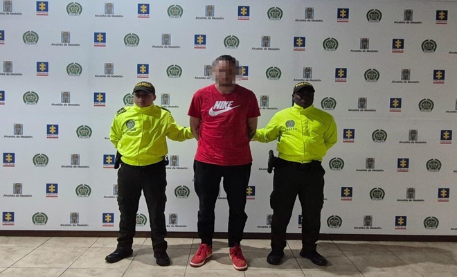 La policía Nacional en Medellín captura integrante de GDO los chatas