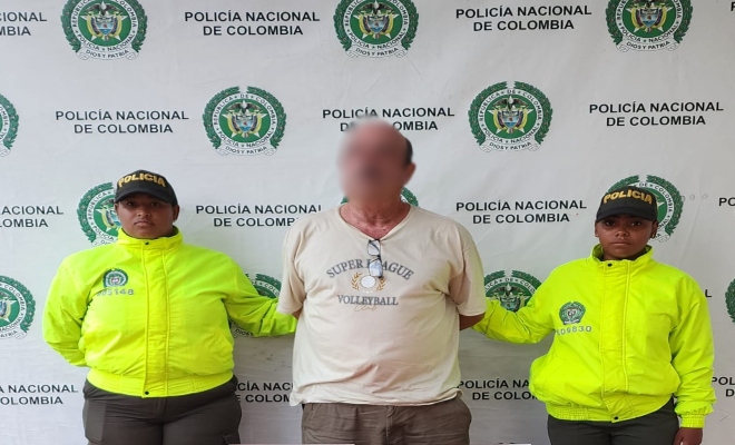 En ofensiva contra el porte ilegal de armas de fuego, capturado un adulto mayor con una pistola, un cargador y varios cartuchos, calibre 9 milímetros