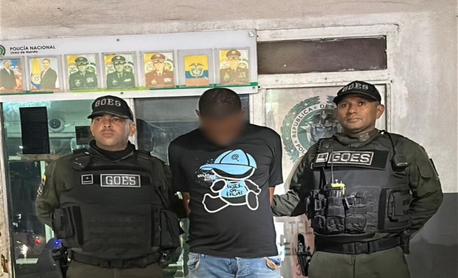 Capturado por el delito de trafico de estupefacientes