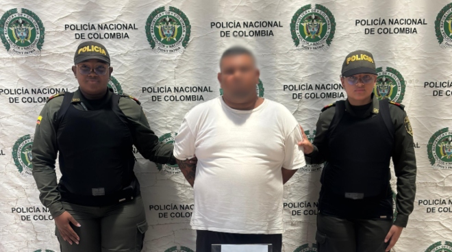 Capturado por tráfico de estupefacientes 