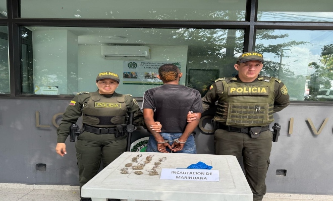 Capturado por trafico de estupefacientes 