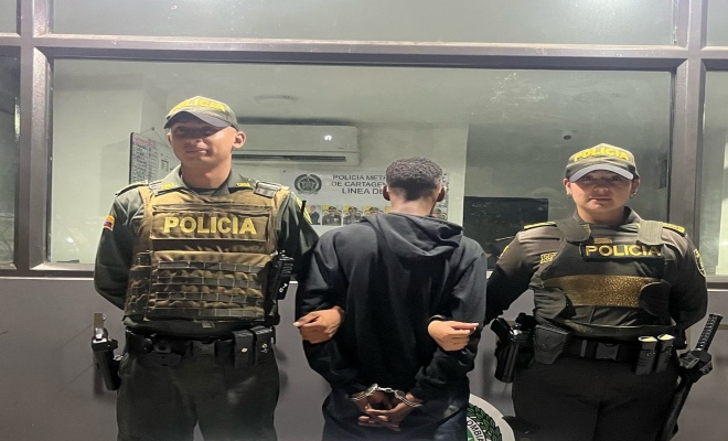 Capturado por trafico de estupefacientes 