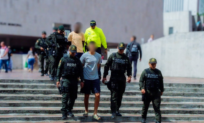 Capturados delitos Cali