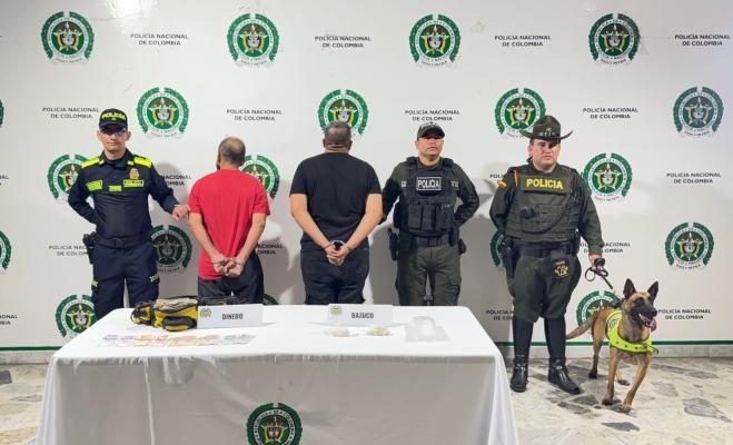 Capturados alias barbas y marco presuntos expendedores